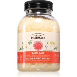 Green Pharmacy Ylang-ylang & Sicilian Orange Bath Salt sel de bain relaxant 1000 g