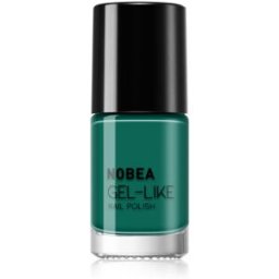 NOBEA Day-to-Day Gel-like Nail Polish vernis à ongles effet gel teinte #N65 Emerald green 6 ml