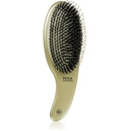 Olivia Garden Expert CURVE Board&Nylon Gold brosse à cheveux aux fibres de nylon et poils de sanglier 1 pcs