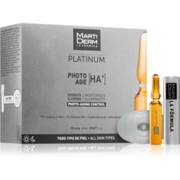 MartiDerm Platinum Photo Age HA+ sérum anti-âge en ampoules à la vitamine C 10x2 ml