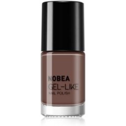 NOBEA Day-to-Day Gel-like Nail Polish vernis à ongles effet gel teinte Dark mocha #N06 6 ml