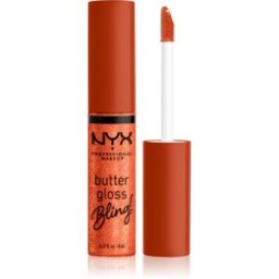 NYX Professional Makeup Butter Gloss Bling brillant à lèvres pailleté teinte 06 Shimmer Down 8 ml