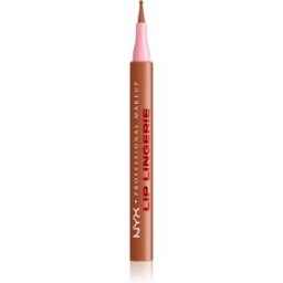 NYX Professional Makeup Lip Lingerie feutre à lèvres pour un effet longue tenue teinte 03 Barely There 1 ml