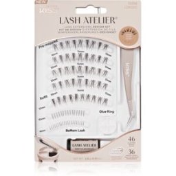Kiss Lash Atelier Desing Kit faux-cils en touffe à coller avec colle incluse 02 1 pcs