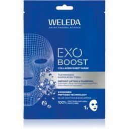 Weleda Exo Boost masque en tissu revitalisant au collagène 20 ml