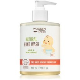 WoodenSpoon Natural savon liquide doux pour les mains pour enfant 300 ml