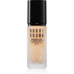 Bobbi Brown Weightless Skin Foundation SPF 15 Mini fond de teint matifiant longue tenue pour un effet naturel teinte Warm Natural 13 ml