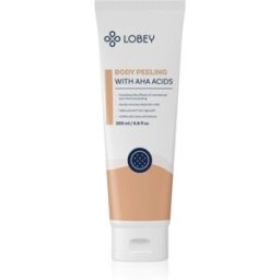 Lobey Body Care Tělový peeling s AHA kyselinami gommage corps avec AHA Acids 200 ml