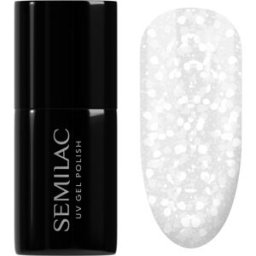 Semilac UV Hybrid Crushed_ICE vernis à ongles gel lampe UV/LED teinte 490 Ice Crushed 7 ml
