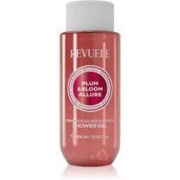 Revuele Plum & Bloom Allure Fragranced Brightening Shower Gel gel douche parfumé à effet éclaircissant pour femme 400 ml
