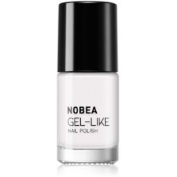 NOBEA Day-to-Day Gel-like Nail Polish vernis à ongles effet gel teinte Snow white #N57 6 ml
