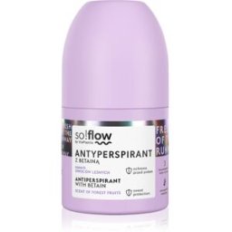 so!flow Antiperspirant anti-transpirant roll-on pour femme Betain Scent Of Forest Fruits 50 ml