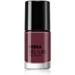 NOBEA Day-to-Day Gel-like Nail Polish vernis à ongles effet gel teinte Dark orchid #N47 6 ml