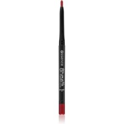 essence 8h Matte Comfort crayon à lèvres fini mat avec taille-crayon teinte 07 Classic Red 0,3 g