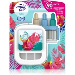 AmbiPur 3volution Aloha diffuseur électrique de parfum d'ambiance avec recharge 20 ml