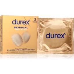 Durex Sensual No Latex préservatifs 3 pcs