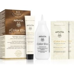 Apivita My Color Elixir coloration cheveux sans ammoniaque teinte 8.3 Light Blonde Gold 1 pcs
