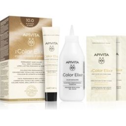 Apivita My Color Elixir coloration cheveux sans ammoniaque teinte 10.0 Platinum Blonde 1 pcs