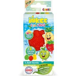Craze INKEE Fruity Pack bombe de bain pour enfant 3x15 g