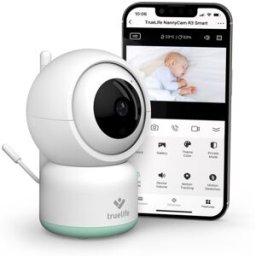 TrueLife NannyCam R3 Smart Moniteur vidéo numérique pour bébé 1 pcs