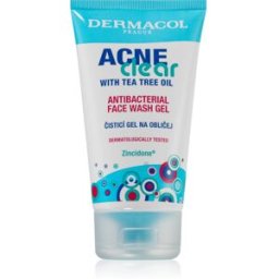 Dermacol Acne Clear gel nettoyant pour peaux à problèmes, acné 150 ml
