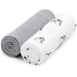 T-TOMI BIO Muslin Diapers couches en tissu Penguin 65x65 cm 2 pcs