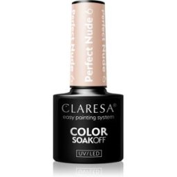 Claresa SoakOff UV/LED Color Perfect Nude vernis à ongles gel teinte 6 5 g