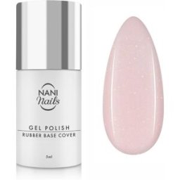 NaniNails NANI Rubber Base base de vernis en gel teinte Glem Muse 5 ml