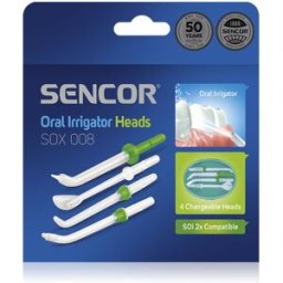 Sencor SOX 008 têtes de remplacement pour jets dentaires For SOI 22x 4 pcs