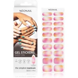 NEONAIL Easy On Gel Stickers Autocollants pour ongles avec une lampe UV/LED teinte M14 20 pcs