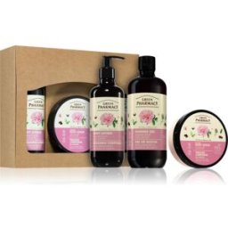 Green Pharmacy Damask Rose & Shea Butter SET Coffret cadeau