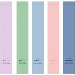 Spokey Artio Set lot de bandes de résistance Pastel