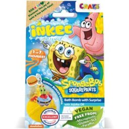 Craze INKEE SpongeBob bombe de bain pour enfant 1 pcs