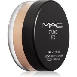 MAC Cosmetics Studio Fix Pro Set + Blur Weightless Loose Powder poudre fixatrice matifiante teinte Medium Deep 6,5 g