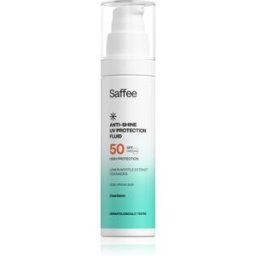 Saffee ClearDerm Anti-shine UV Protection Fluid SPF 50 fluide protecteur pour peaux grasses sujettes à l'acné SPF 50 50 ml