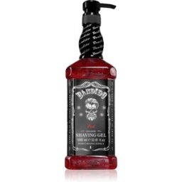 BANDIDO Shaving Gel gel de rasage teinte Red 1000 ml