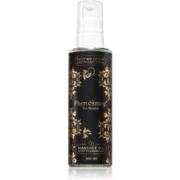 PheroStrong Massage Oil With Pheromones huile de massage aux phéromones pour femme 100 ml