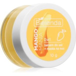 Bielenda Lip Care Lip Balm + Night Mask baume à lèvres avec parfums Mango Mania 10 g