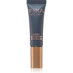 INIKA Organic Sheer Coverage correcteur crème couvrance anti-cernes noirs teinte Porcelain 10 ml