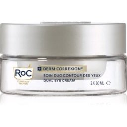 RoC Derm Correxion Dual Eye crème anti-rides contour yeux 2 en 1 2x10 ml