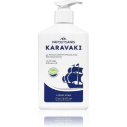 PAPOUTSANIS Karavaki Liquid Soap With Pure Marseille Soap savon liquide mains 330 ml