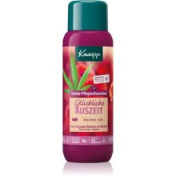 Kneipp Glückliche Auszeit bain moussant Red Poppy & Cannabis 400 ml