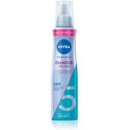 NIVEA Diamond Volume mousse fixante pour donner du volume et de la brillance 150 ml