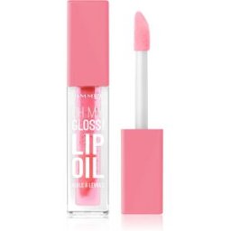 Rimmel Oh My Gloss! Lip Oil huile à lèvres pour un effet naturel teinte 001 Pink Flush 4,5 ml