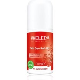 Weleda Pomegranate déodorant roll-on sans sels d'aluminium 24h 50 ml