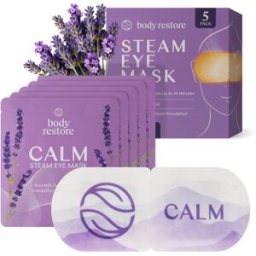 Body Restore Steam Eye Mask Lavender masque contour yeux arôme lavande 5 pcs