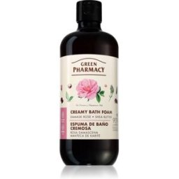 Green Pharmacy Damask Rose & Shea Butter Bath Foam bain moussant crème au beurre de karité 500 ml