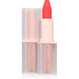 Revolution Lip Allure Soft Satin Lipstick Rouge à lèvres crémeux au fini satiné teinte Vibe Red 3.2 g