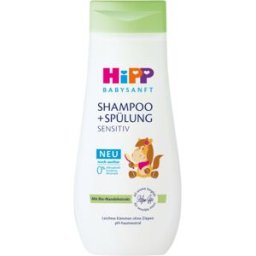 Hipp Babysanft Sensitive shampoing et après-shampoing pour bébé 200 ml
