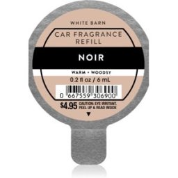 Bath & Body Works Noir désodorisant voiture Recharge 6 ml